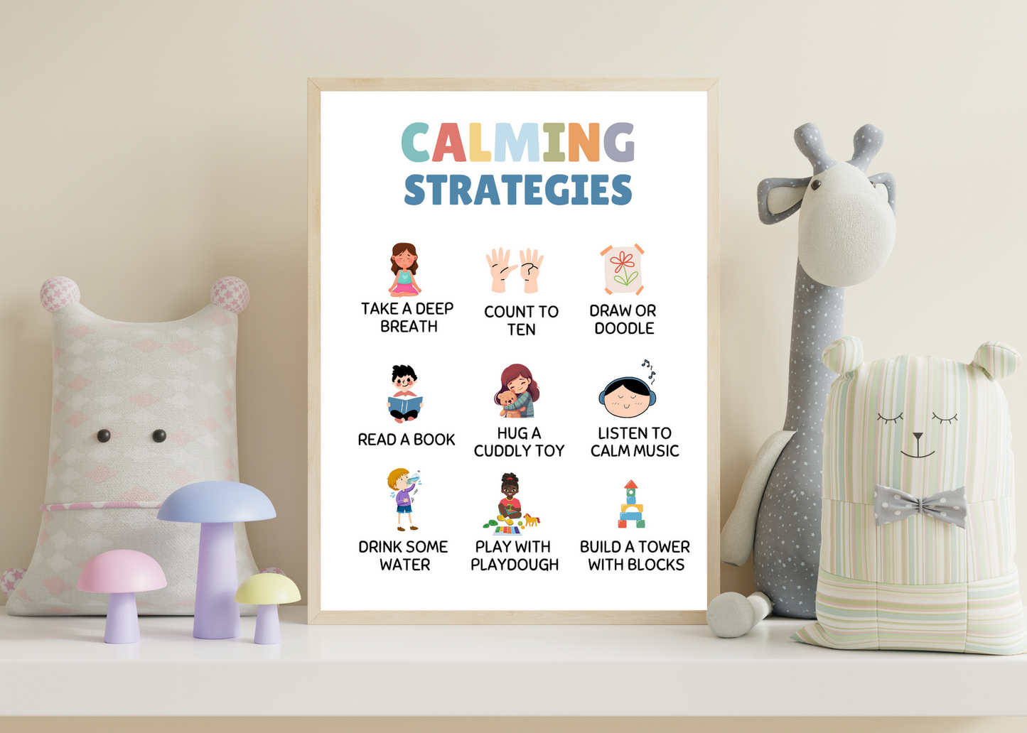 15 Calming Corner Kids Posters