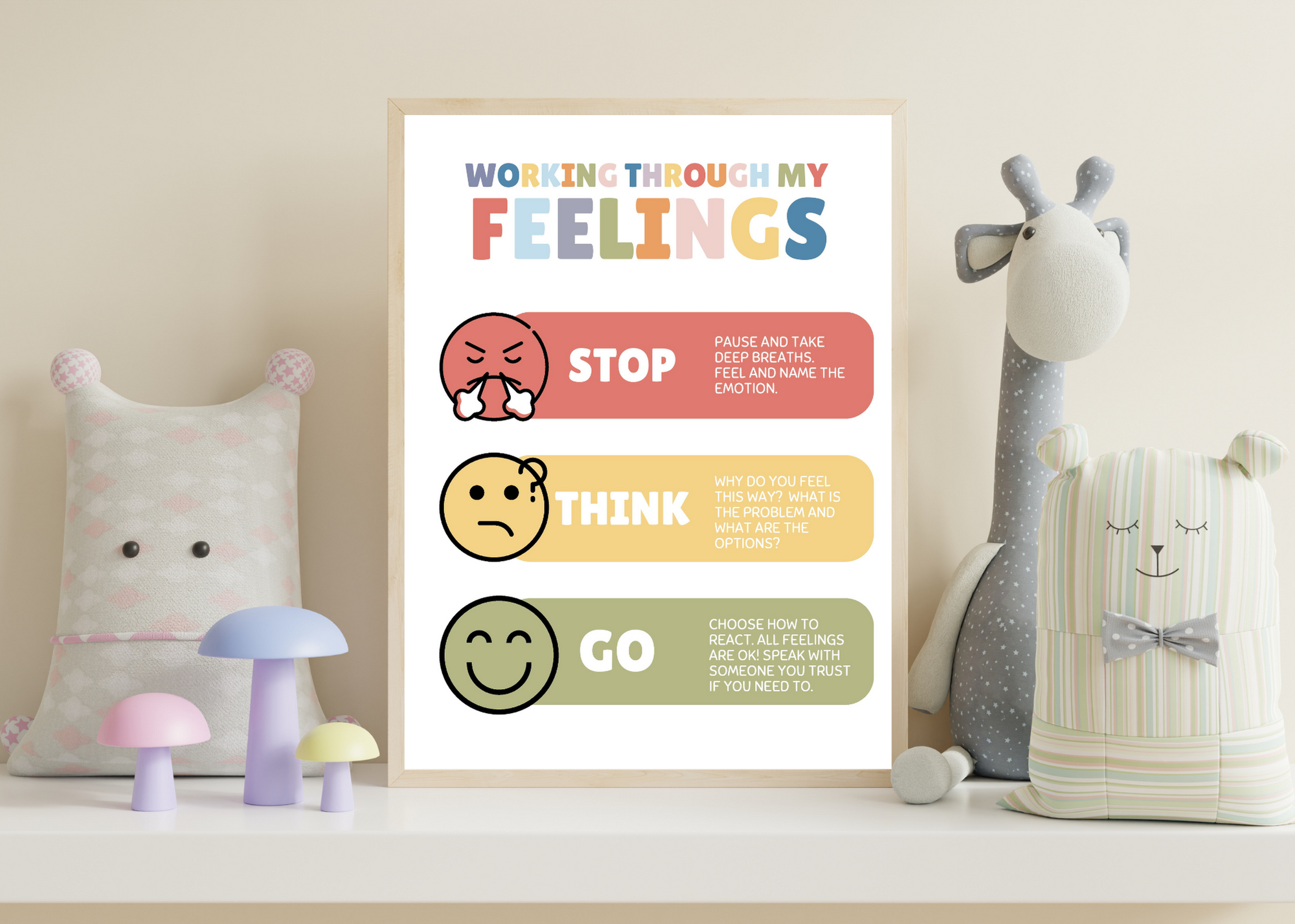 15 Calming Corner Kids Posters