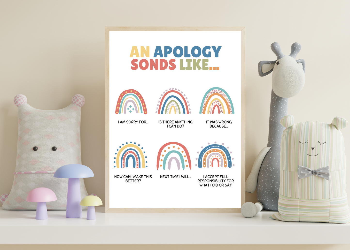 15 Calming Corner Kids Posters