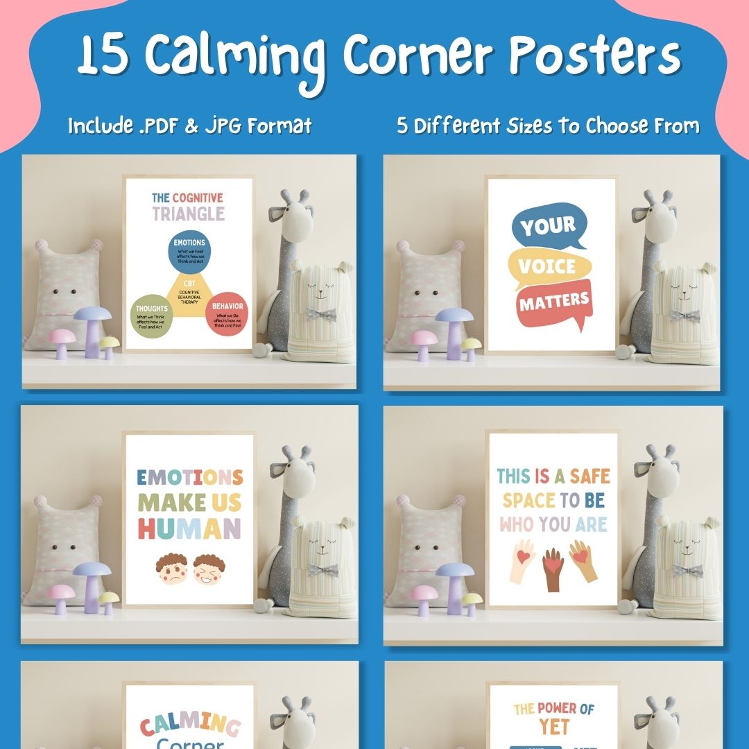 The Definitive Emotion And Educational Posters Bundle For Kids