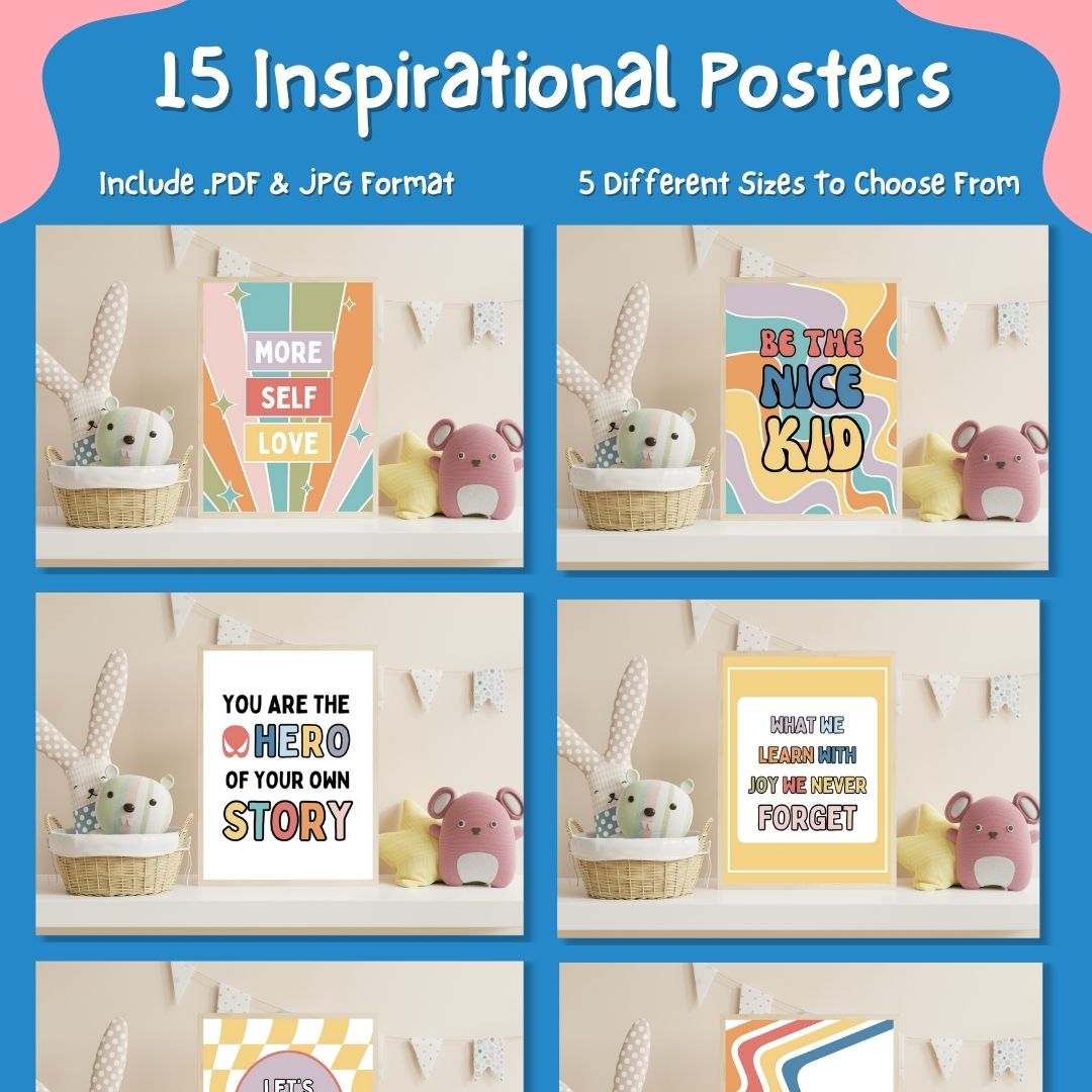 The Definitive Emotion And Educational Posters Bundle For Kids