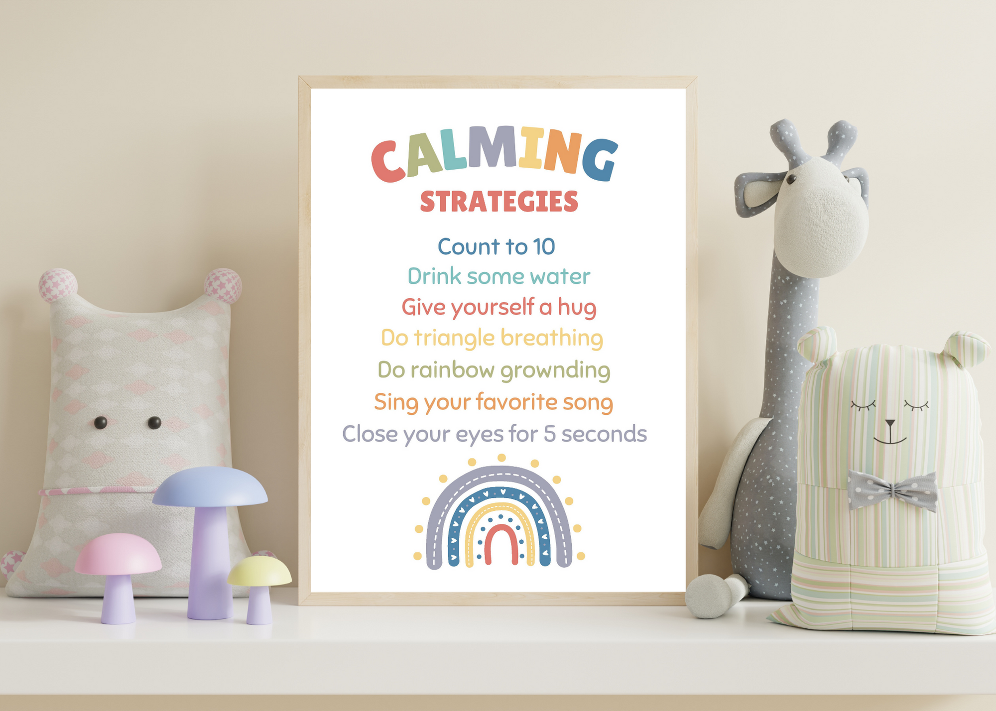 15 Calming Corner Kids Posters