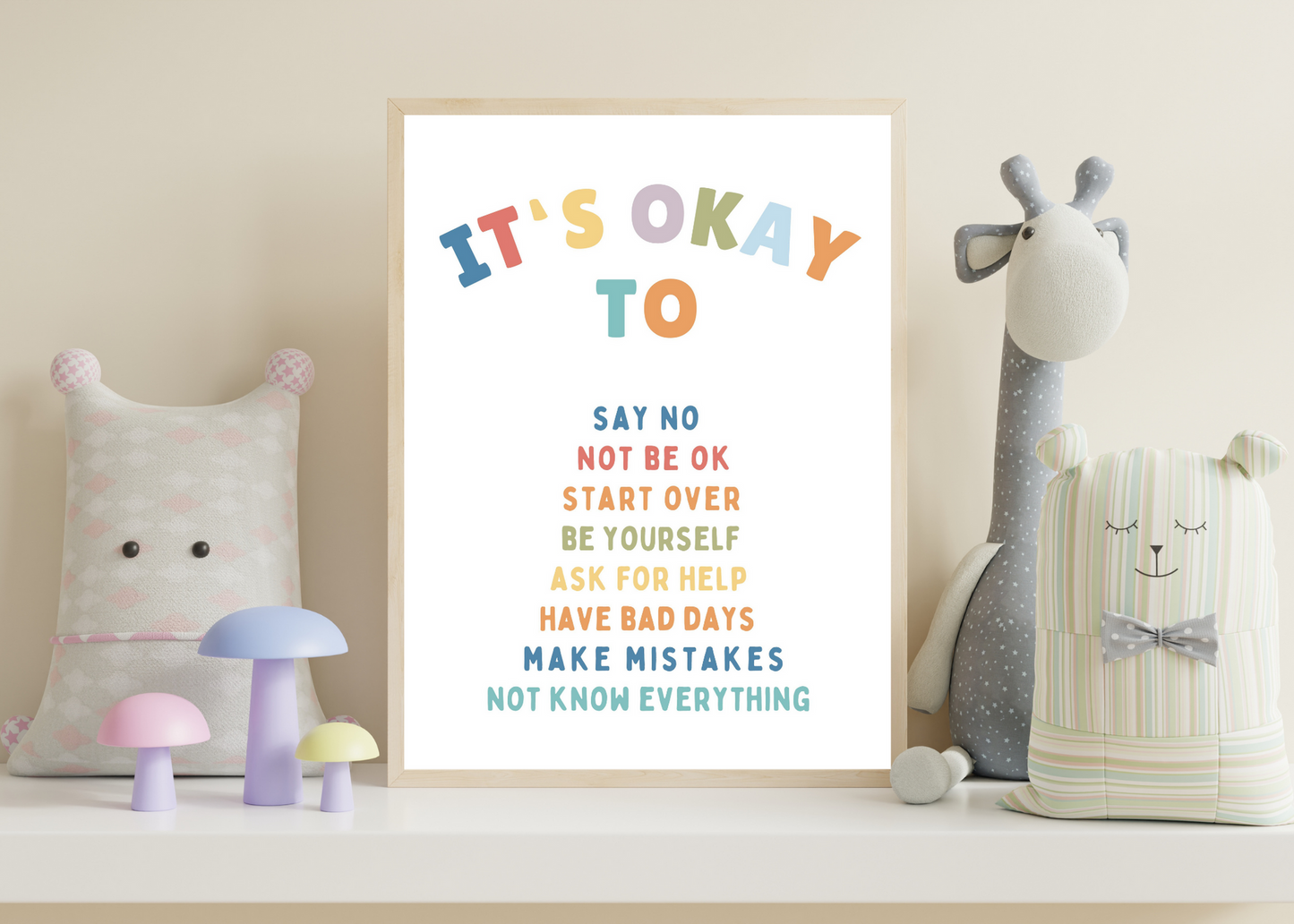 15 Calming Corner Kids Posters