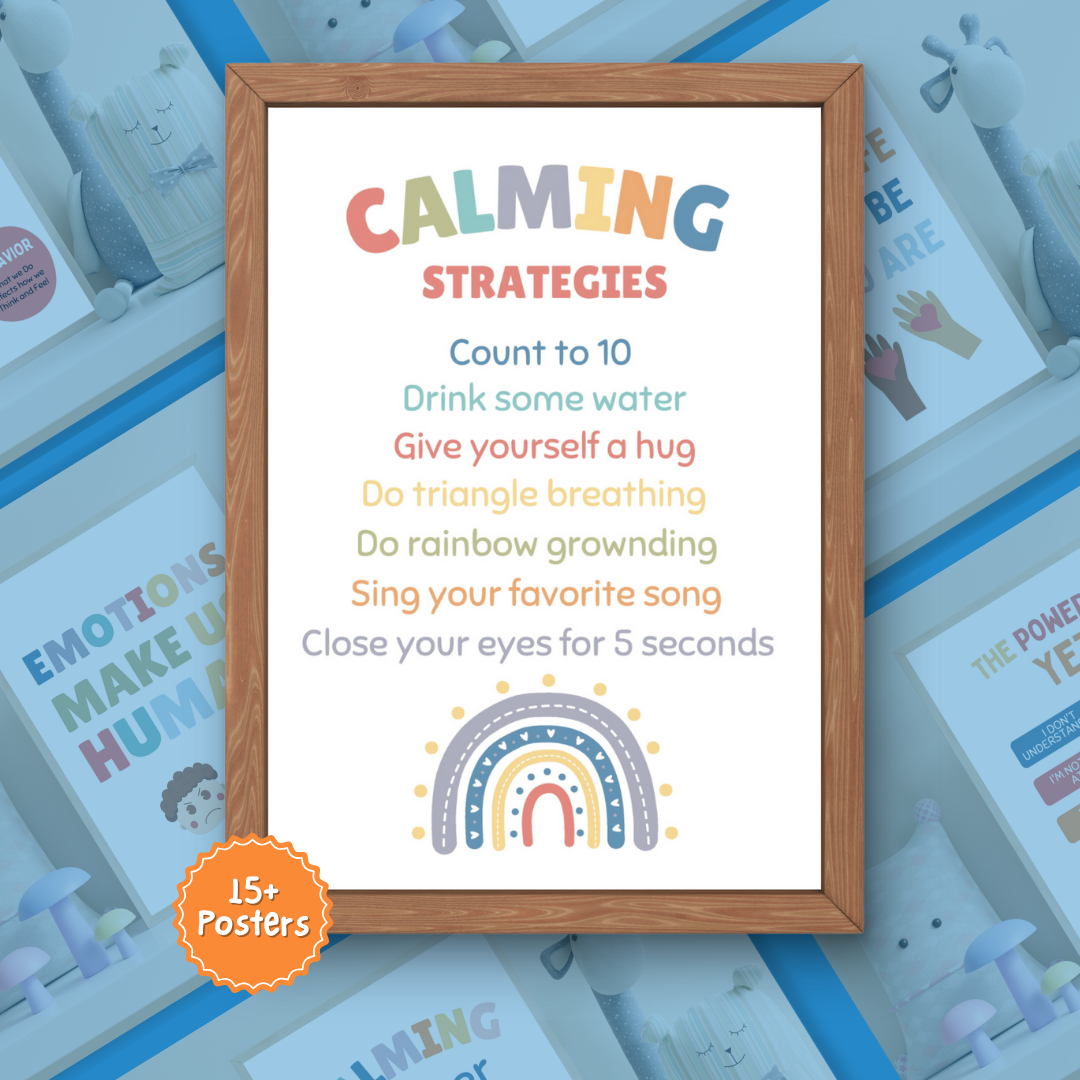 15 Calming Corner Kids Posters