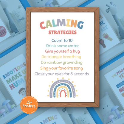 15 Calming Corner Kids Posters