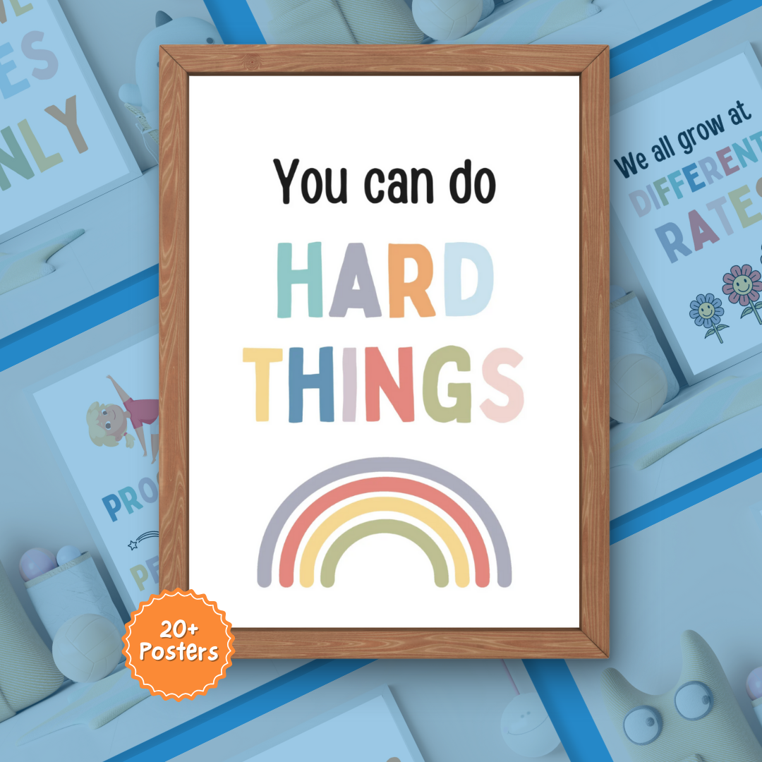 20 Motivational Kids Posters